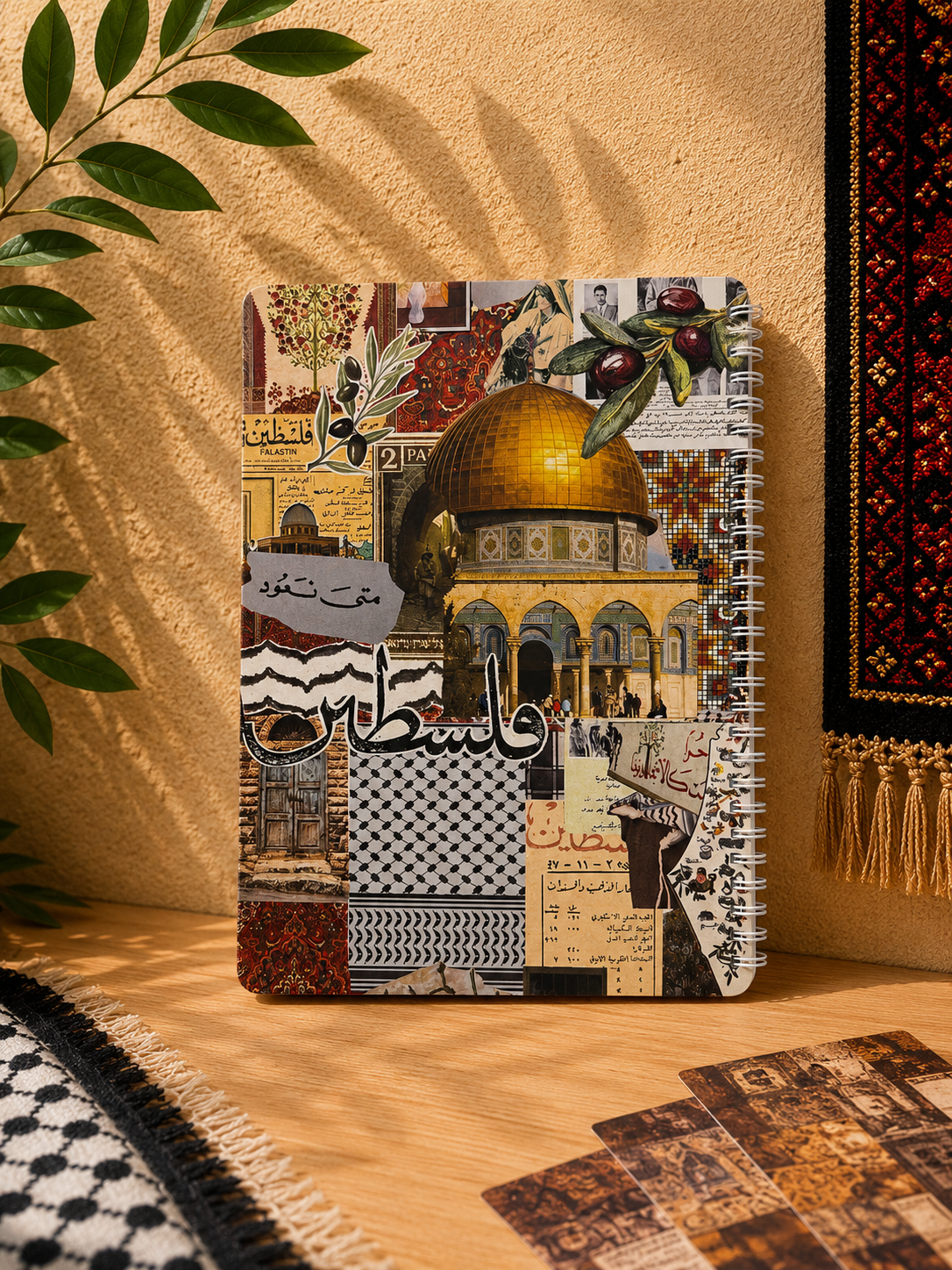 نوت البلاد بتصميم قبة الصخره بعدد 80 ورقة