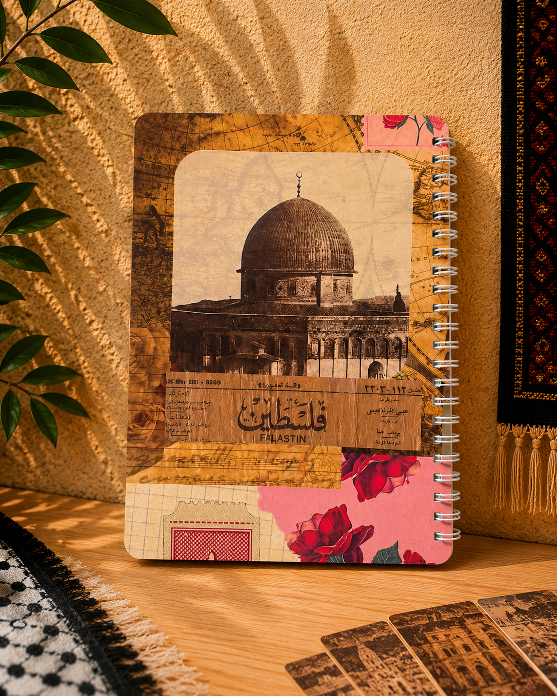 نوت البلاد بتصميم القدس القديمة بعدد 80 ورقة